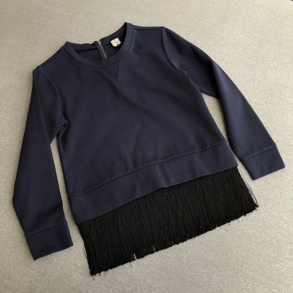 JCrew navy sweater
